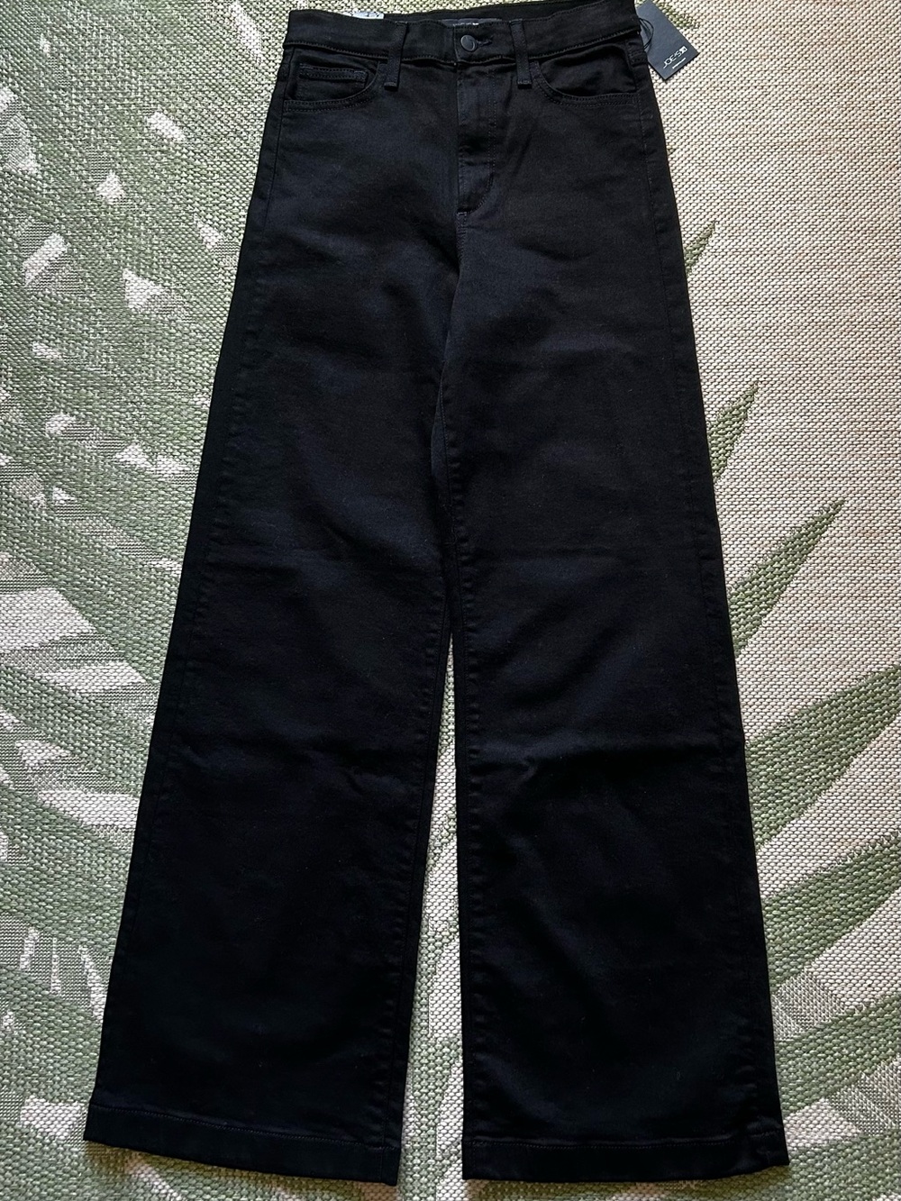 Joe's Jeans Black Wide Leg    High-Rise Denim NWT size 26